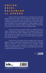 Kosova Krizi, Balkanlar ve Avrupa Mehmet Şahin